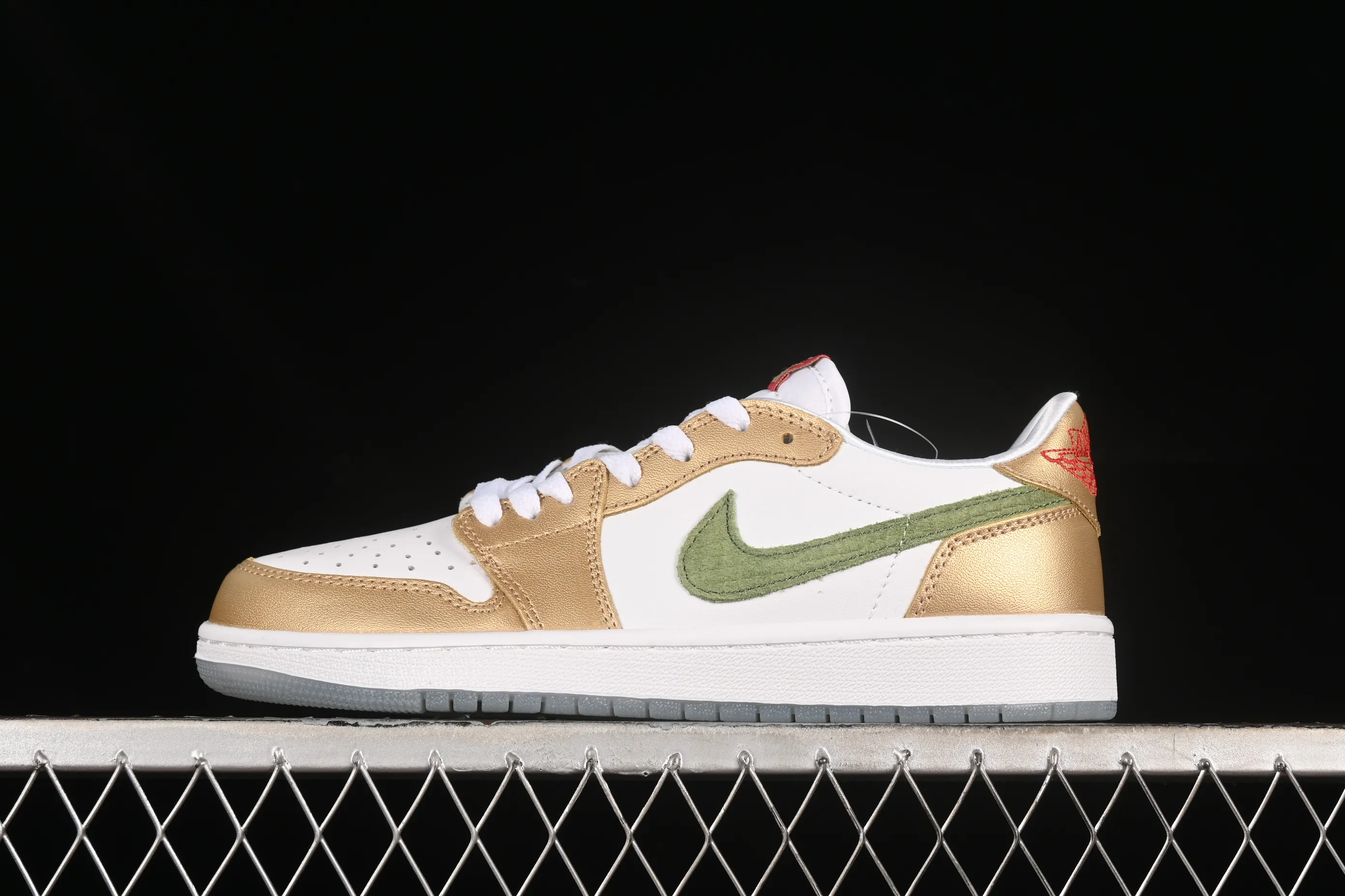 All categories Air Jordan Jordan series basketball shoes Air Jordan 1 Low Air Jordan 1 Low OG GS "Chinese New Year" AJ1 Joe 1 Year of the Dragon zodiac color low-top cultural casual sneakers FQ6593-100